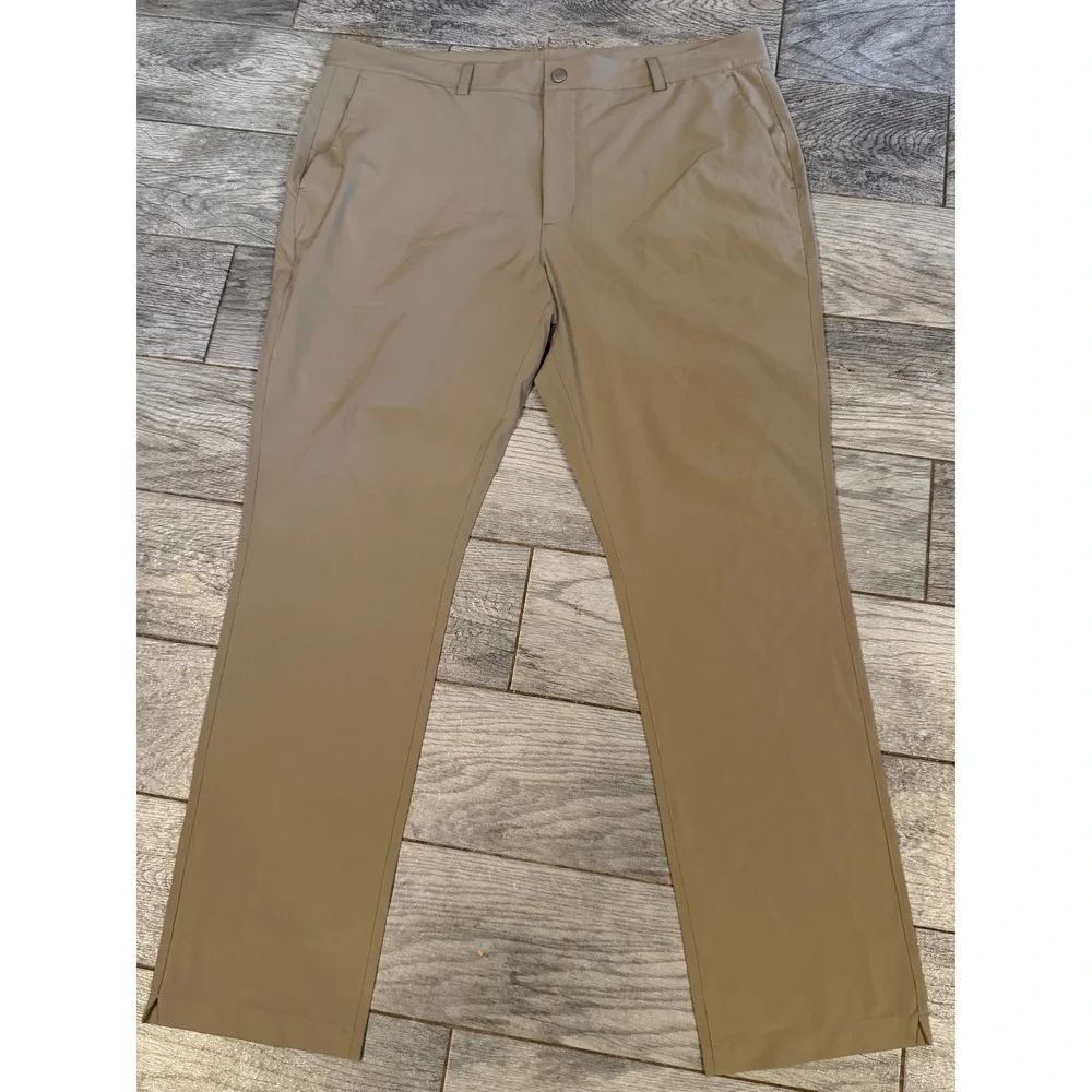 Vineyard Vines Fairway Pants 40x32 Khaki Performance Stretch Mens Chino 40 x 32